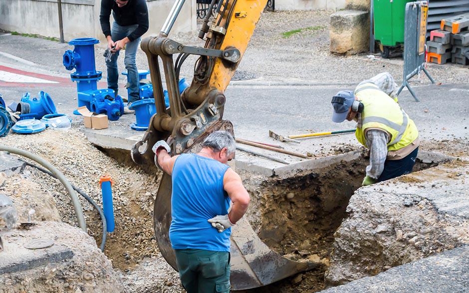 travaux assainissement Ballainvilliers